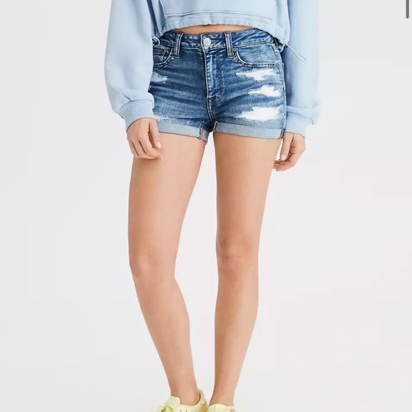 american eagle ne(x)t level high rise shortie - Picture 4 of 4